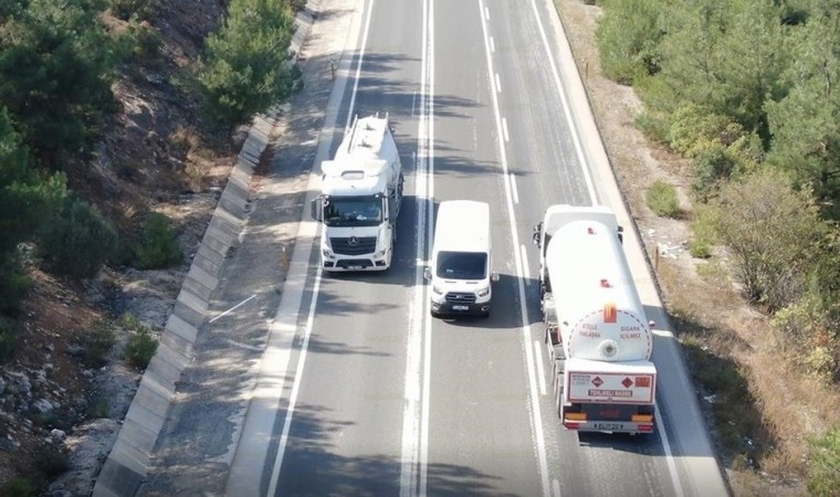 Drone denetimde 7 bin 530 TL trafik idari para cezası kesildi