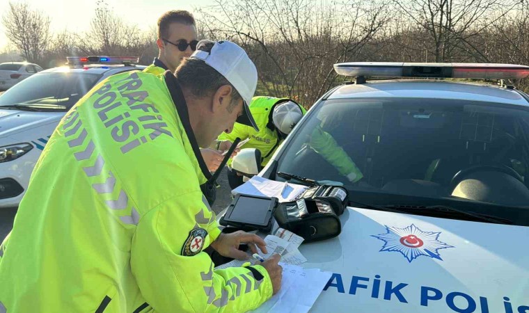 Düzcede 146 araç trafikten men edildi