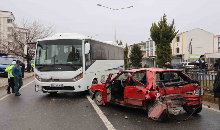 Elazığda zincirleme trafik kazası: 2 yaralı