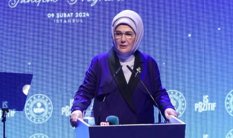 Emine Erdoğan: Kadını ve erkeğiyle güçlü bir milletiz