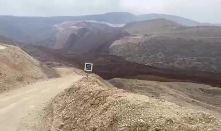 Erzincan’da altın madeninde toprak kayması (4)