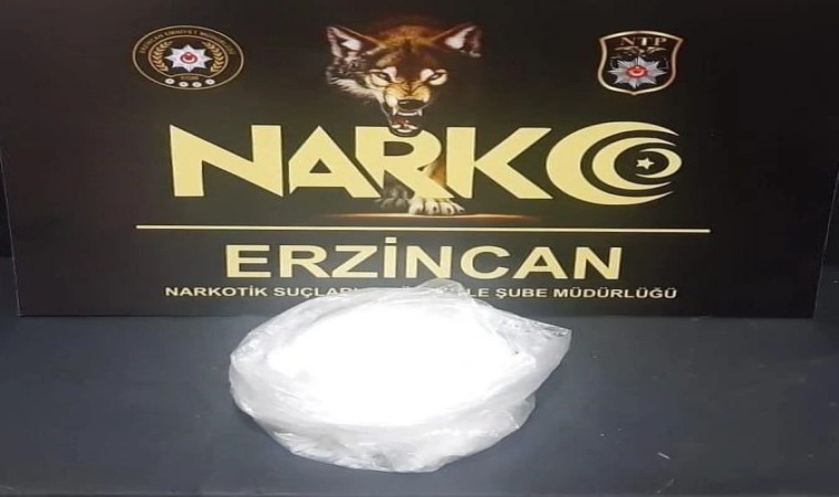 Erzincanda uyuşturucu ticareti yaptığı öne sürülen zanlı tutuklandı