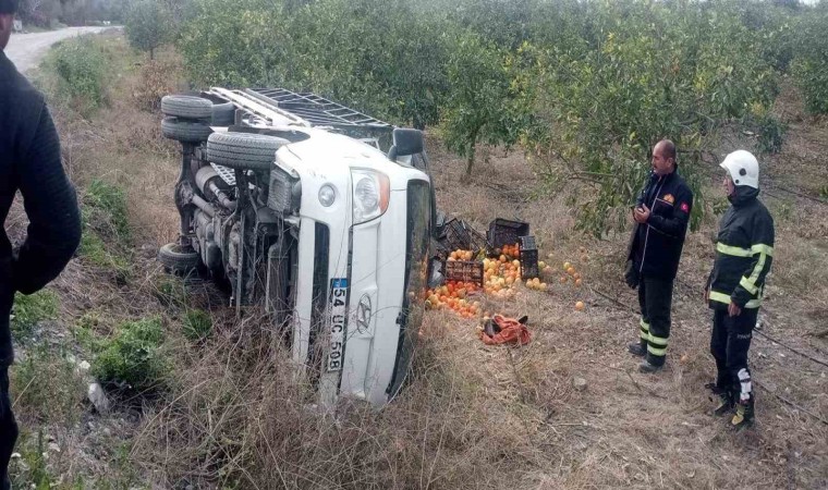 Erzinde trafik kazası: 1 yaralı