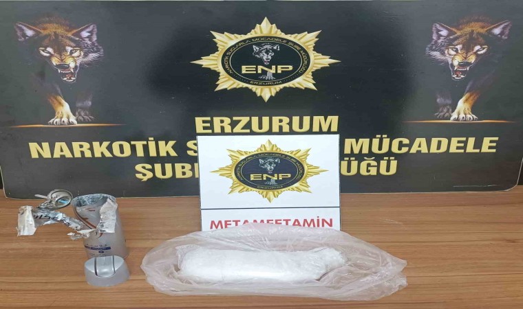 Erzurumda 343 gram metamfetami yakalandı