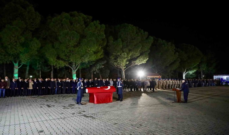 Evinde ölü bulunan Kaymakam Coşkun için tören düzenlendi