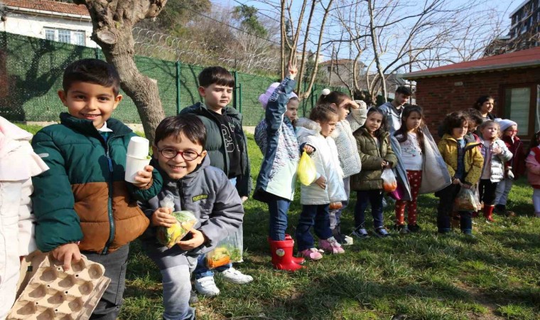 Eyüpsultanda öğrencilere kompost eğitimi: ‘Aslında hiçbir şey çöp değil