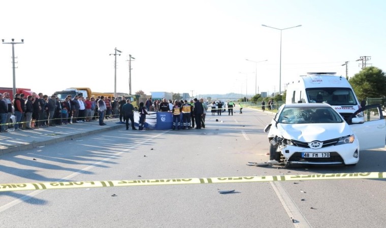 Fethiyede 2 çocuğun öldüğü kazanın güvenlik kamerası ortaya çıktı