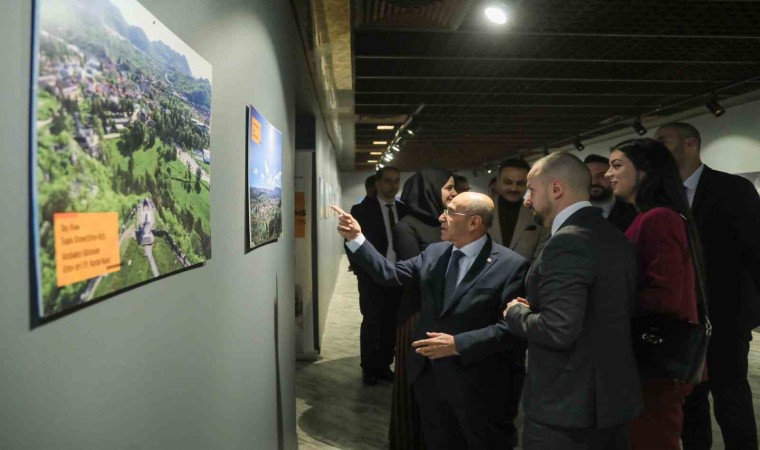 Fotoğraflarla kardeş şehir Cetinje sergisinin açılışı yapıldı