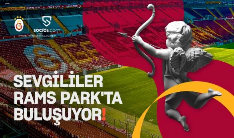 Galatasaraylı çiftler, Sevgililer Günü’nde Rams Park’ta buluşuyor