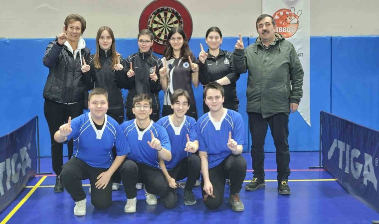 Gazi Mustafa Kemal Anadolu Lisesi öğrencilerinden çifte şampiyonluk