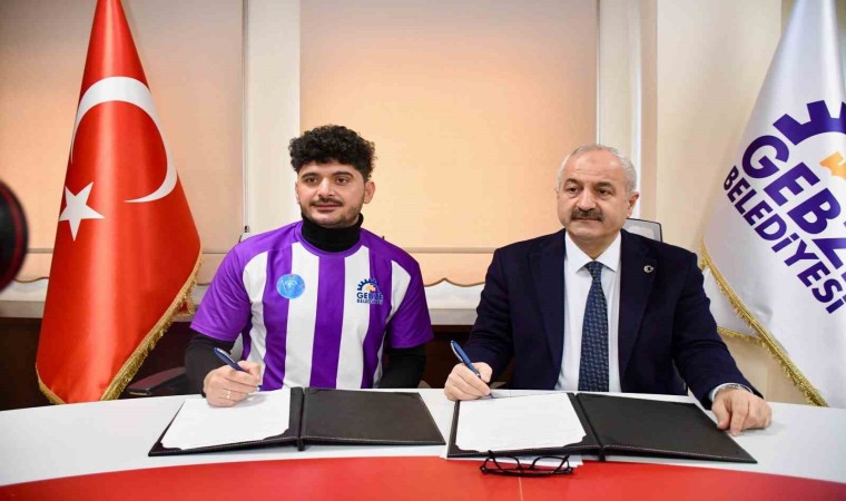 Gebze Belediyesi Ampute Futbol Takımı, Barış Telli ile sözleşme imzaladı