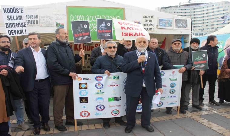 Gönüllü Kültür Kuruluşlarından 4 aydır devam eden İsrail saldırılarına tepki