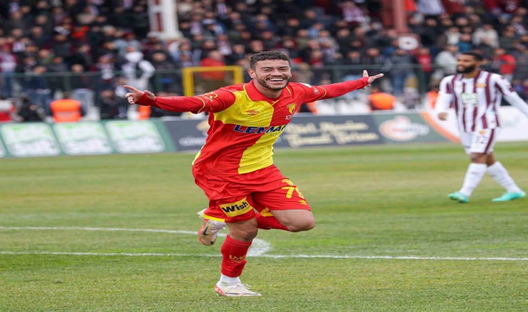 Göztepede golcü sevinci yaşanıyor