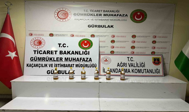 Gürbulak Gümrük Kapısında yağ şişeleri içinde 6 tonu aşkın metamfetamin yakalandı