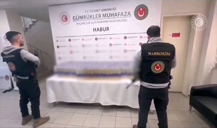 Habur Sınır Kapısında 345 kilo metamfetamin ele geçirildi