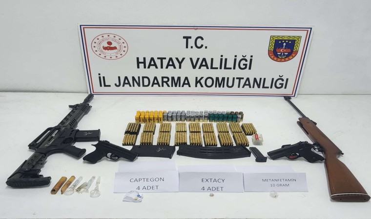 Hatayda Jandarmadan uyuşturucu ve kaçakçılık operasyonu