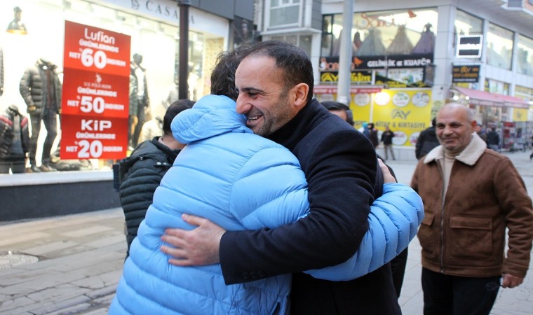 HÜDA PAR Ağrı Belediye Başkan Adayı Yılmaz, temaslarını sürdürüyor