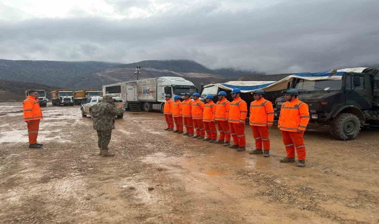 İliçte 3. Ordu Komutanlığı arama-kurtarma timleri denetlendi