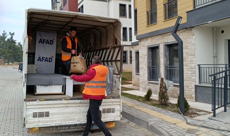 İslahiyedeki depremzedeler kalıcı konutlara yerleşmeye başladı