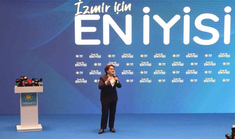 İYİ Parti Genel Başkanı Akşener: “İYİ Partinin misyonu ‘Sen aday çıkarırsan o kazanır cümlesine uymamaktır”