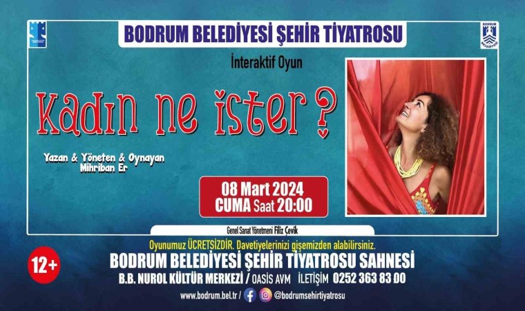 “Kadın ne ister?” oyunu sahneleniyor