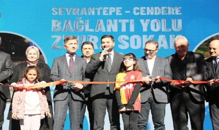 Kağıthane’de bağlantı yolunun açılışı gerçekleştirildi