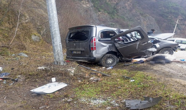 Karabükte trafik kazası: 1 ölü, 4 yaralı