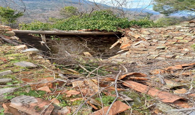 Karacasunun yayla evleri zamana yenik düşüyor