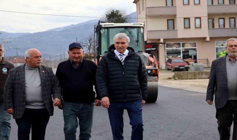 Karapürçekte 3 buçuk kilometrelik hat sil baştan yenilendi