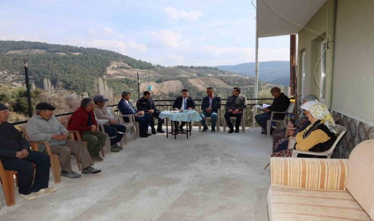 Kaymakam Gündoğdu, Karabağlar Mahallesinde vatandaşlarla buluştu