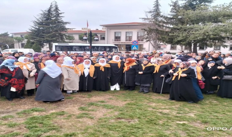 Kırklarelinde umre yolcuları uğurlandı