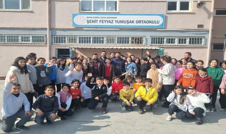 Kırşehirde toplanan kitaplar, Şanlıurfada dağıtıldı