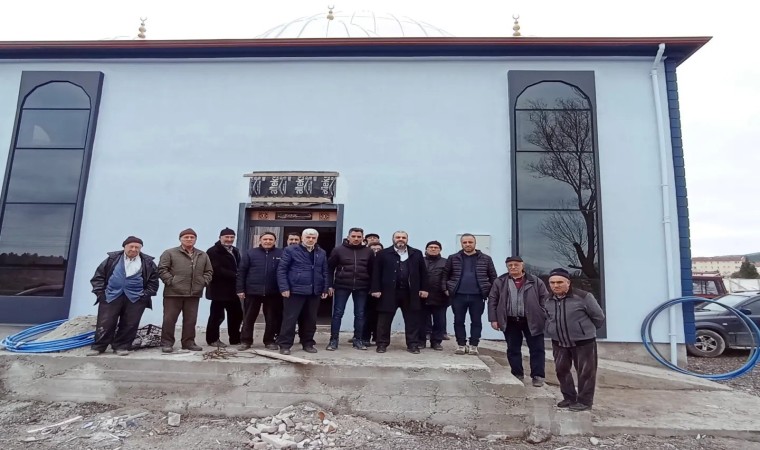 Kütahyada Safa Merve Camii inşaatı sürüyor