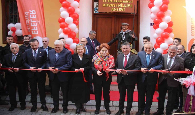 Kuvayi Milliye Anı Evinin açılışını İYİ Parti Genel Başkanı Akşener yaptı