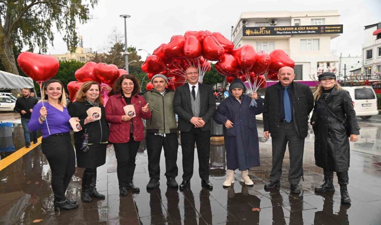 Manavgat Belediyesinden Sevgililer Günü jesti