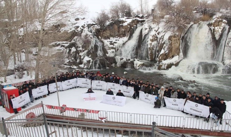 Maziden Atiye Ahlat kamp ekibi Bayburta döndü