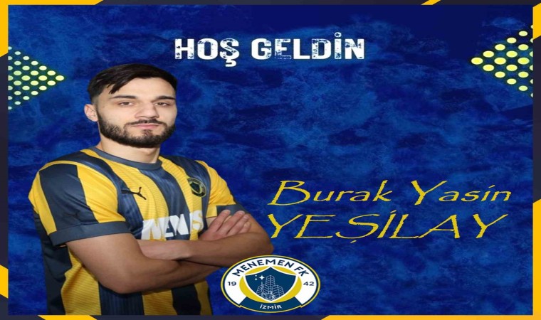 Menemen FK, Burak Yasin Yeşilayı kadrosuna kattı