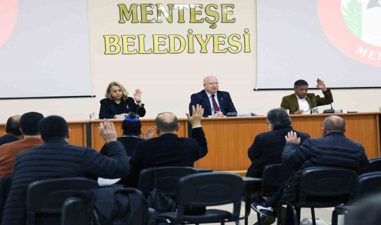 Menteşe Belediye Meclisinde yılın ikinci toplantısını