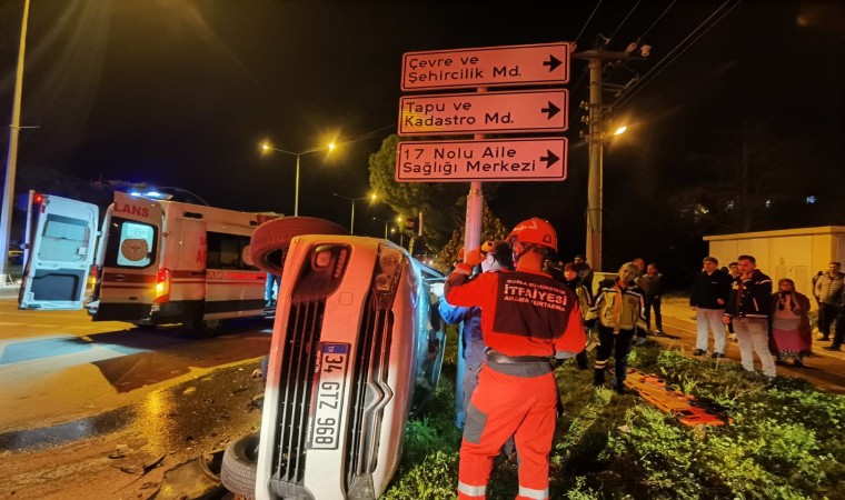 Menteşede kaza: 1 yaralı