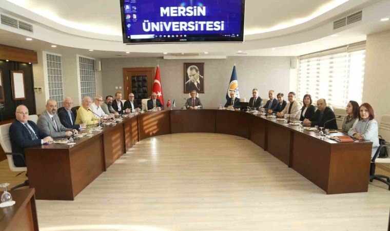 Mersin Üniversitesine Almanyadaki üniversitelerden iş birliği ziyareti