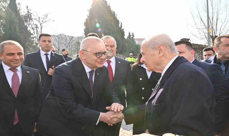 MHP Lideri Bahçeli Manisada