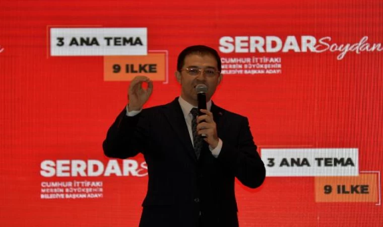 MHP Mersin Büyükşehir Belediye Başkan Adayı Soydan’dan 100’üncü yılda 100 proje hedefi