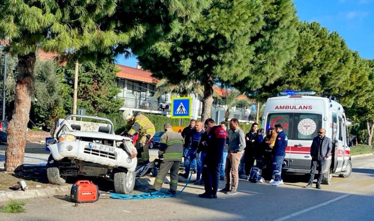 Mıcıra kapılan araç 18 metre sürüklendi, genç sürücü feci şekilde öldü