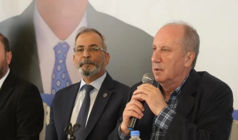 Muharrem İnce: Adaylarımızdan tek bir isteğimiz var; depreme dirençli kentler