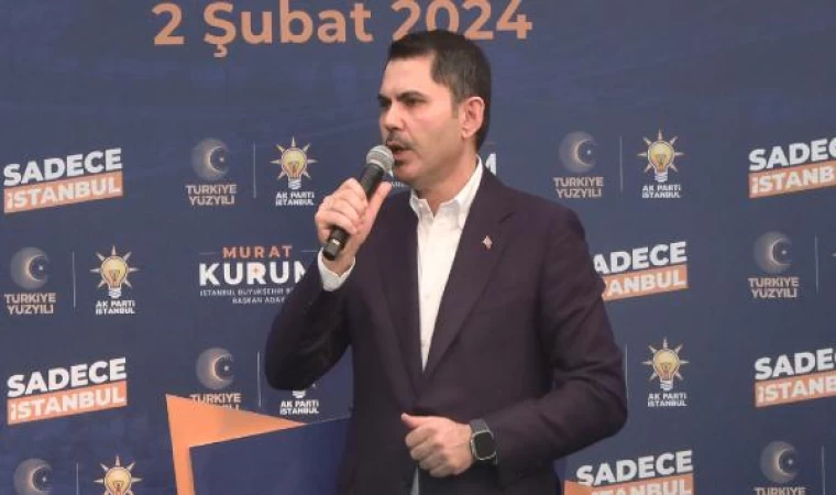 Murat Kurum: İstanbul’a dair projeleri, planları, hayalleri yok