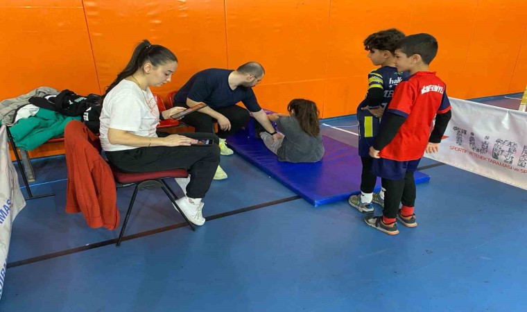 Niğdede sportif yetenek taraması yapıldı