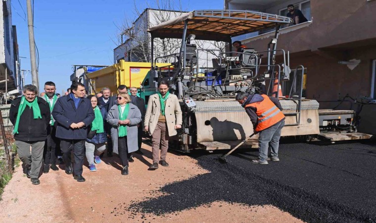 Osmangazide 15 sokağın yolları yenilendi