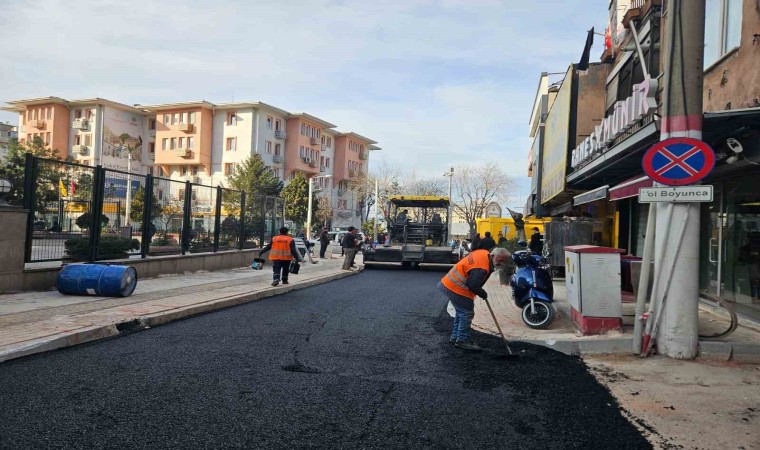 Osmangazide asfalt mesaisi hız kesmiyor