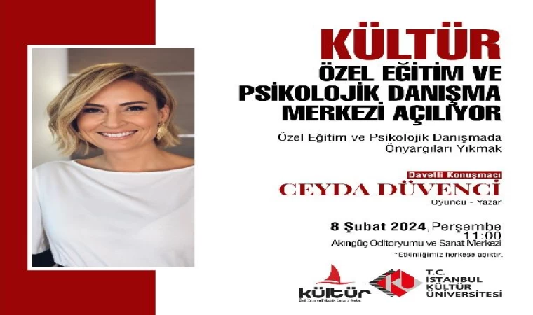 Oyuncu Ceyda Düvenci İKÜ’ye konuk oluyor 