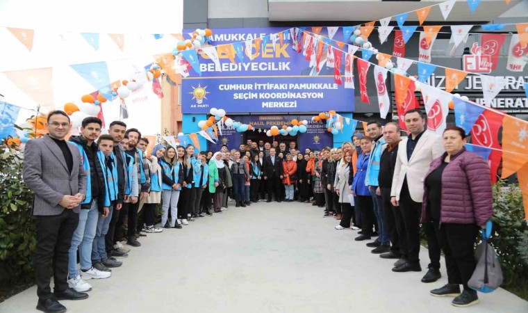 Pamukkale adayı Pekdemirden şeffaflık ve katılımcılık sözü